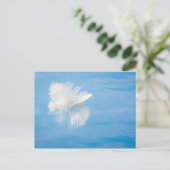 Witte doezels reflecteert op water | Seabeck, WA Briefkaart (Staand voorkant)