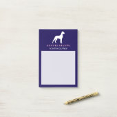 Witte Dog Post-It Notities Post-it® Notes (Op bureau)