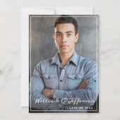 Witte Dokter Jas Modern Verpleegkunde School Afstu Kaart (Achterkant)