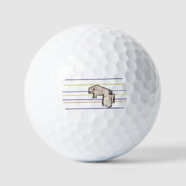 Witte dolfijn zomer vreugde golfballen