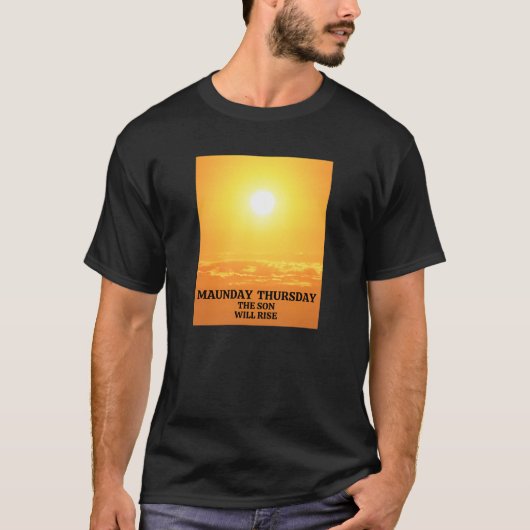 Witte Donderdag, Laatste Avondmaal T-shirt (Voorkant)
