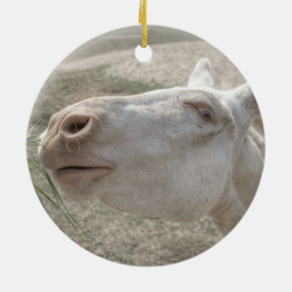 Witte Donkey uit Oostenrijk en Hongarije Keramisch Ornament