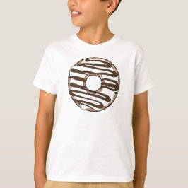 Witte Donut, Doughnut, Chocolade, Icen, Bevroren T-shirt