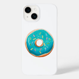 Witte Donut Telefoonhoes Case-Mate iPhone 14 Hoesje