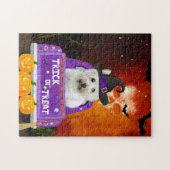 Witte doodsangst voor de westelijke hooglanden in legpuzzel (Horizontaal)