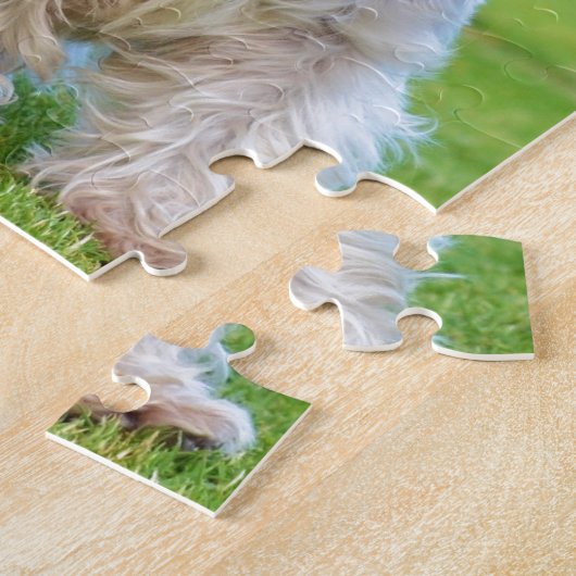 Witte doodskist legpuzzel (Zijkant)