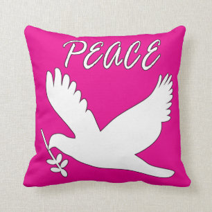 witte dove kussen