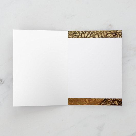 WITTE DOVES IN BROWN SEPIA FEESTDAGEN KAART (Binnen)