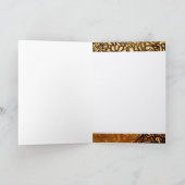 WITTE DOVES IN BROWN SEPIA FEESTDAGEN KAART (Binnen)