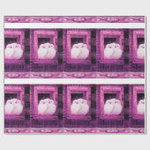 WITTE DOVES IN HET VENSTER CADEAUPAPIER (Vlak)