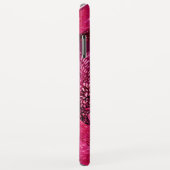 WITTE DOVES IN PINK FUCHSIA MONOGRAM Case-Mate iPhone CASE (Achterkant/rechts)