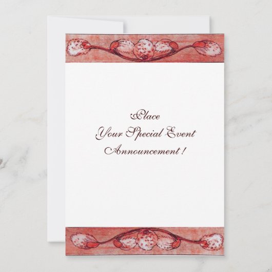 WITTE DOVES IN ROOD KAART (Achterkant)