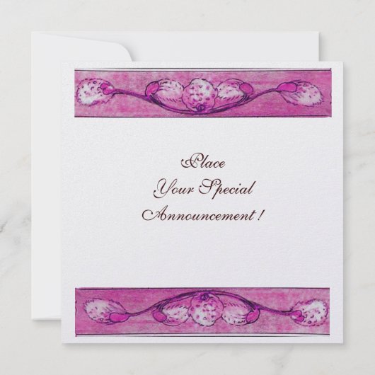 WITTE DOVES OP HET MERK VAN HET VENSTER-monogram Kaart (Achterkant)