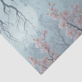 Witte draak in het voorjaar tissuepapier (Detail)