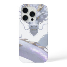 Witte Drakenkunst | Mythische Fantasie Esthetiek |