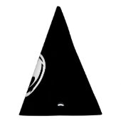 Witte drakenzwarte petten feesthoedjes (Rechts)