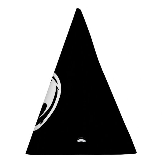 Witte drakenzwarte petten feesthoedjes (Rechts)