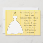 witte dress kaart (Voorkant)