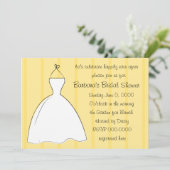 witte dress kaart (Staand voorkant)