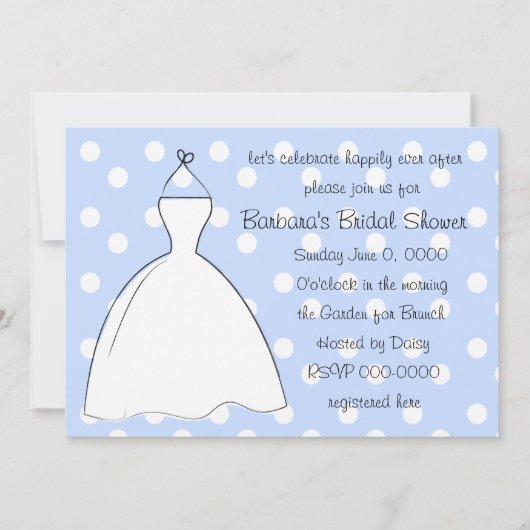  witte dress kaart (Voorkant)