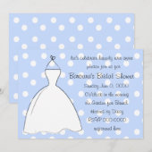  witte dress kaart (Voorkant / Achterkant)