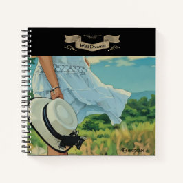  Witte Dress Pet Wild Dreamer Quote Journal Notitieboek