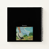  Witte Dress Pet Wild Dreamer Quote Journal Notitieboek (Achterkant)