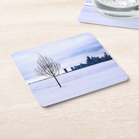 Witte droom - onderzetters (Schuin)