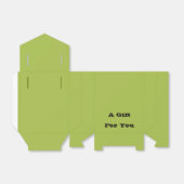 Witte Druif Groen Lente Seizoen Effen Kleur Bedankdoosjes (Uitgevouwen)