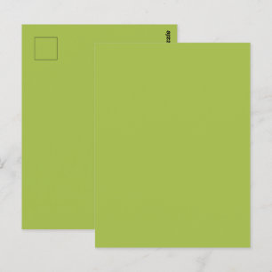 Witte Druif Groen Lente Seizoen Effen Kleur Briefkaart