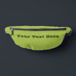 Witte Druif Groen Lente Seizoen Effen Kleur Heuptasje<br><div class="desc">Fanny Pack Opbergtas print gesneden naai stijl en casual leuke mode statement accessoire bedrukt met White Grape Green Spring Season Solid Color illustratie en selecteer producten collectie door TheFabricSeal print on demand shop op Zazzle.com #ZazzleMade https://www.zazzle.com/store/thefabricseal TheFabricSeal©️Original. White Grape Green wordt beschreven als een lichte, frisse en licht groenachtige witte...</div>
