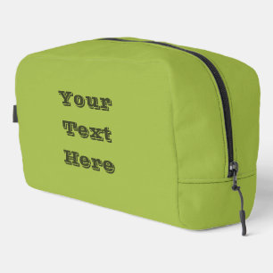 Witte Druif Groen Lente Seizoen Effen Kleur Toilettasje