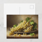 witte druiven leven nog briefkaart (Voorkant / Achterkant)