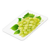 Witte druiven magneet (Linkerzijde)