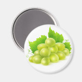 Witte druiven magneet (Voorkant / Achterkant)