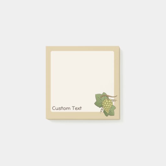 Witte druiven post-it® notes (Voorkant)