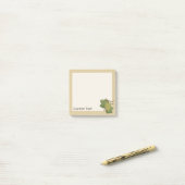 Witte druiven post-it® notes (Op bureau)