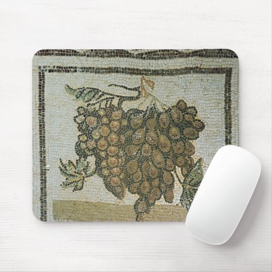 Witte druiven, Romeinse mozaïek Muismat (Met muis)