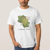Witte druiven t-shirt (Voorkant)