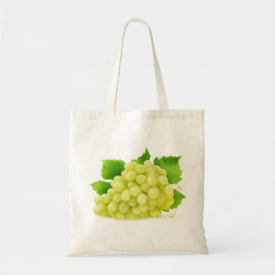 Witte druiven tote bag