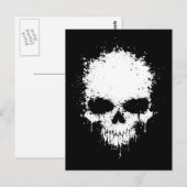 Witte druppelaar briefkaart (Voorkant / Achterkant)