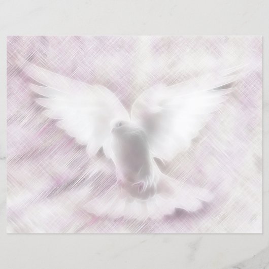 Witte duif (Achterkant)