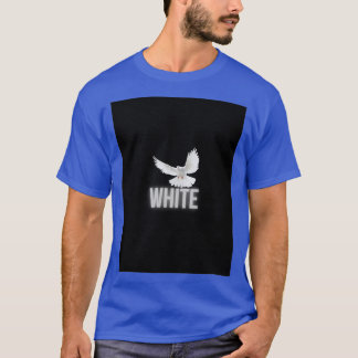 Witte duif 7 t-shirt