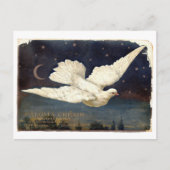 witte duif briefkaart (Voorkant)