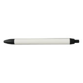 Witte Duif Effen Kleur Zwarte Inkt Pen (Voorkant)