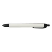 Witte Duif Effen Kleur Zwarte Inkt Pen (Bodem)