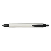 Witte Duif Effen Kleur Zwarte Inkt Pen (Achterkant)