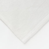 Witte duif fleece deken (Hoek)