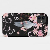 Witte duif in Dogwood Blossom Case-Mate iPhone Case (Achterkant (horizontaal))
