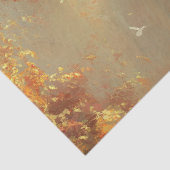 Witte Duif in het licht schilderij Decoupage Tissuepapier (Detail)